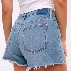 5 for $25! High-Rise 90s Relaxed Cutoff Shorts from Abercrombie
